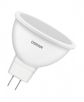 Лампа светодиодная Лампа светодиодная LED Star MR16 3536 5W/840 12V GU5.3 5Вт прозрачная 4000К нейтр. бел. GU5.3 MR16 350лм 12В пластик. (замена 35Вт) OSRAM 4058075481312