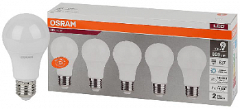 Лампа светодиодная Лампа светодиодная LED Value LVCLA75 10SW/865 10Вт грушевидная матовая E27 230В 2х5 RU (уп.5шт) OSRAM 4058075577770