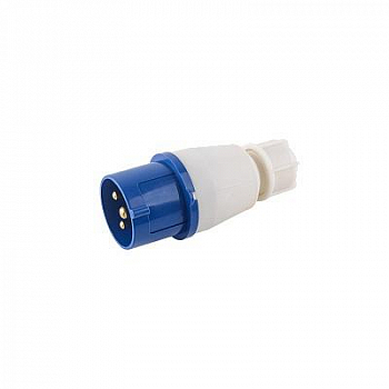 Вилка стандарта CEE кабельная Вилка переносная PPC 013 2P+PE 16А 220В IP44 Pro JazzWay 5072251
