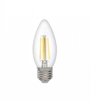 Лампа светодиодная Лампа светодиодная филаментная PLED OMNI 8Вт C35 3000К тепл. бел. E27 230В/50Гц CL JazzWay 5020726