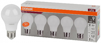Лампа светодиодная Лампа светодиодная LED Value LVCLA60 7SW/840 7Вт грушевидная матовая E27 230В 2х5 RU (уп.5шт) OSRAM 4058075577657