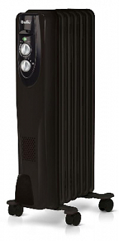 Радиатор масляный 7 секц. 1500Вт Classic black BOH/CL-07BRN 1500 Ballu НС-1050895