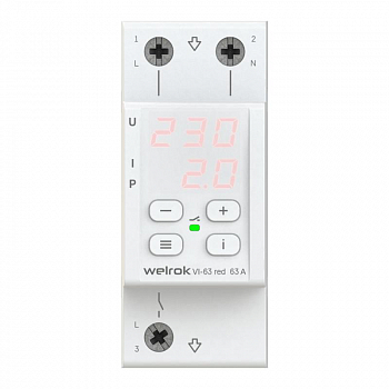 Реле напряжения Реле напряжения с контролем тока VI-63 red Welrok 4660251140281