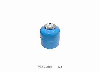 Гидроаккумулятор вертикальный AV 12л (60шт/пал) син. VALFEX VF.AV.0012