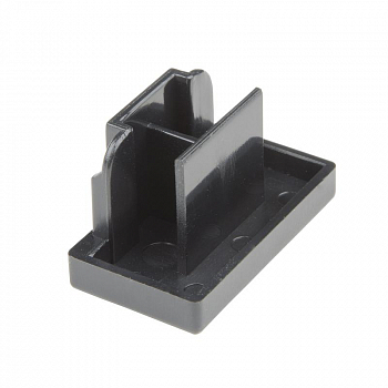 Аксессуары для шинопровода Заглушка торцевая UFB-Q123 C21 BLACK 1 POLYBAG типа R черн. Vople UL-00007453