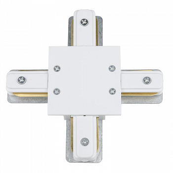 Аксессуары для шинопровода Соединитель для шинопроводов UBX-Q123 R41 WHITE 1 POLYBAG типа R Х-образный однофазный бел. Vople UL-00007383