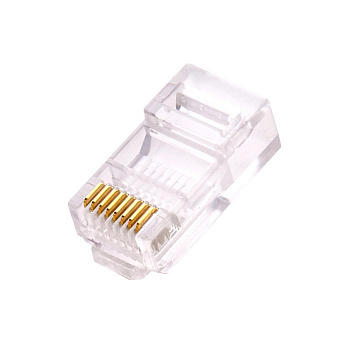 Разъем модульный Коннектор RJ-45(8P8C) кат.6 неэкранир. универс. (уп.100шт) TOKOV ELECTRIC TKE-CNR-623-UTP