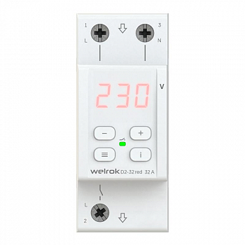 Реле напряжения Реле напряжения D2-32 red Welrok 4660251140120