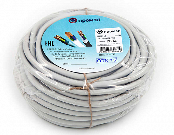 Кабель силовой Кабель NUM-J 3х1.5 (бухта 20м) (шт) ПромЭл 13321380