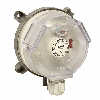 Реле давления дифференциальное Реле перепада давления RVG-10-200 (200Па) EKF RVG-10-200