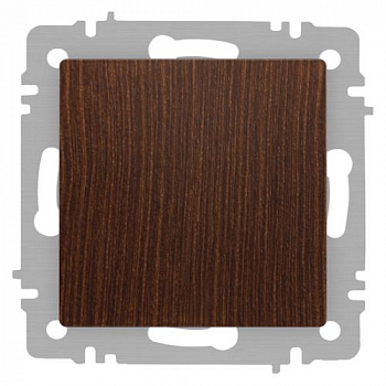 Кнопка нажимная Кнопка Accent 6-109-10 10А-250В IP20 СУ венге Intro Б0063623