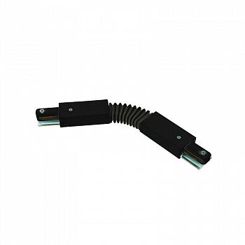 Аксессуары для шинопровода Соединитель для 2-х шинопроводов UBX-Q122 G24 BLACK 1 POLYBAG типа G гибкий 1ф Volpe UL-00006052