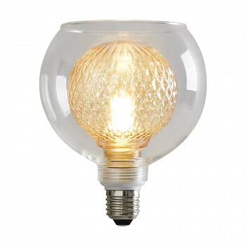 Лампа светодиодная Лампа светодиодная Loft Led G125 4Вт 2700К E27 DIM Voltega 8546