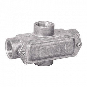 Распределительная коробка/корпус для монтажа на стене и на потолке Коробка ответвительная 171х78х71мм 4 ввода М50х1.5 IP55 алюм. DKC 6430-50