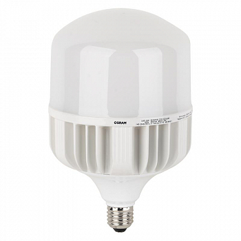 Лампа светодиодная Лампа светодиодная высокомощная LED HW 65Вт T матовая 4000К нейтр. бел. E27 6500лм 140-265В с адаптером E40 угол пучка 200град. PF>/=09 (замена 650Вт) OSRAM 4058075576896