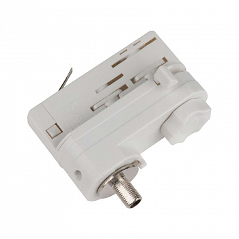 Аксессуары для шинопровода Адаптер для 3ф шинопровода UBX-A61 WHITE 1 POLYBAG бел. полиэтил. пакет Uniel 09787