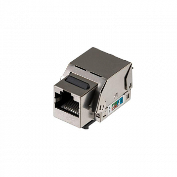 Разъем модульный Модуль Keystone Jack RJ-45(8P8C) FTP экранир. кат.5e тип 90град. PRO Rexant 02-0072
