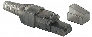 Разъем модульный Разъем RJ-45 UTP для кабеля кат.6 полевая заделка ITK CS3-1C06U-Q