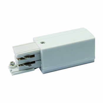 Аксессуары для вводной секции шинопровода Ввод питания UBX-A02 WHITE 1 POLYBAG бел. Uniel 09738