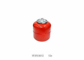 Бак расширительный вертикальный RV 12л красн. (60шт/пал) VALFEX VF.RV.0012