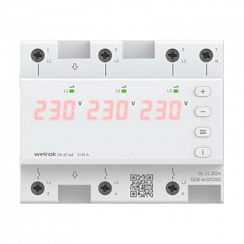 Реле напряжения Реле напряжения D6-40 red Welrok 4660251140397