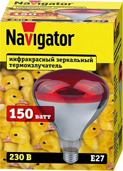 Термоизлучатель 93 971 NI-R125-150-230-Е27-ИКЗК Navigator 93971