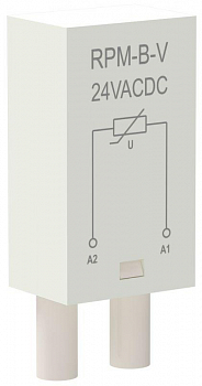 Модуль защиты для реле варистор 24В ACDC ONI RPM-B-V-ACDC24V