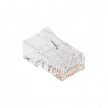 Разъем модульный Разъем сквозной RJ-45(8P8C) под витую пару UTP кат.5E Rexant 05-1020