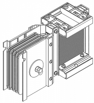 Секция шинопровода Секция концевая 5000А Al 3L+N+PER IP55 тран. IEK LB-5000A4-35-F-EC