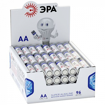 Гальванический элемент Элемент питания алкалиновый AA/LR6 LR6-4S promo-box (уп.4шт) Эра Б0018951