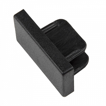 Аксессуары для шинопровода Заглушка торцевая UFB-Q122 C21 BLACK 1 POLYBAG типа G Volpe UL-00006066