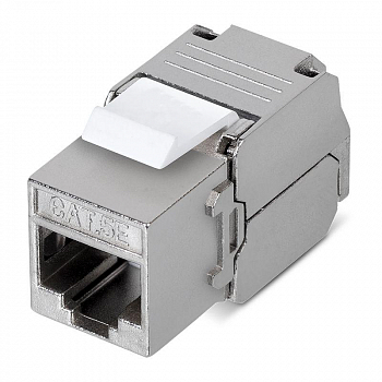 Разъем модульный Модуль Keystone Jack RJ-45(8P8C) FTP экранир. кат.5e тип 180град. самозажимной PRO Rexant 02-0071