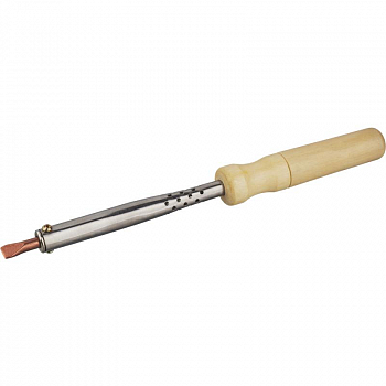 Паяльник электрический Паяльник 90 199 OSE-Pes05-120W-CP дерево; клин прямой ОНЛАЙТ 90199