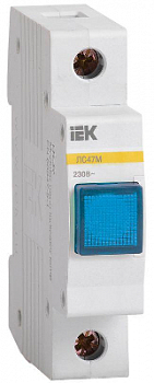 Лампа сигнальная ЛС-47М син. IEK MLS20-230-K07