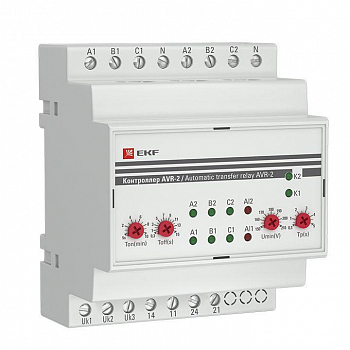 Реле мощности Контроллер АВР на 2 ввода AVR-2 PROxima EKF rel-avr-2