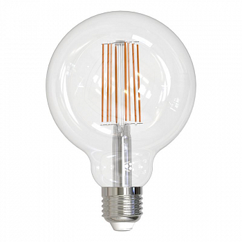 Лампа светодиодная Лампа светодиодная LED-G95-15W/4000K/E27 /CL PLS02WH 15Вт прозрачная 4000К нейтр. бел. (упак. картон) Uniel UL-00004865
