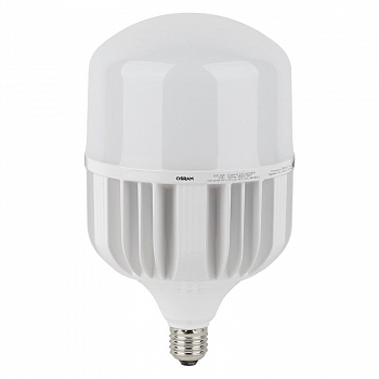 Лампа светодиодная Лампа светодиодная высокомощная LED HW 80Вт T матовая 6500К холод. бел. E27 8000лм 140-265В с адаптером E40 угол пучка 200град. PF>/=09 (замена 800Вт) OSRAM 4058075576957
