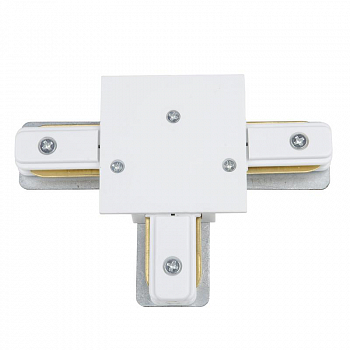 Аксессуары для шинопровода Соединитель для шинопроводов UBX-Q123 R31 WHITE 1 POLYBAG типа R Т-образный однофазный бел. Vople UL-00007382