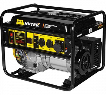 Генератор электроэнергии Электрогенератор DY9500L HUTER 64/1/39