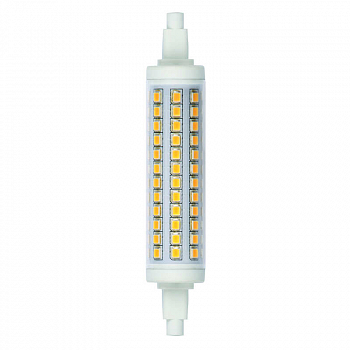 Лампа светодиодная Лампа светодиодная LED-J118-12W/WW/R7s/CL PLZ06WH прозр. теплый бел. свет картон ТМ Uniel UL-00001555