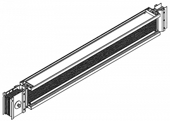 Секция шинопровода Секция прямая 0.5-0.99м 5000А Al 3L+N+PER IP55 тран. IEK LB-5000A4-35-F-SE