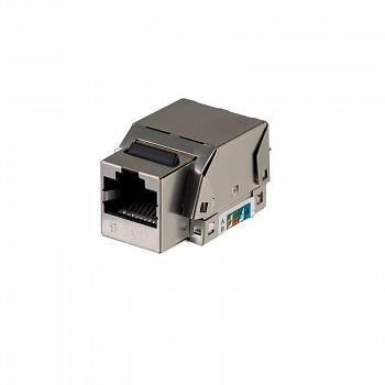 Разъем модульный Модуль Keystone Jack RJ-45(8P8C) FTP экранир. кат.6 тип 90град. PRO Rexant 02-0272