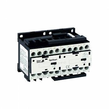 Мини-контактор реверсивный OptiStart K-MCR-09-30-01-D048 с подкл. силовой цепи и цепи управления КЭАЗ 335713