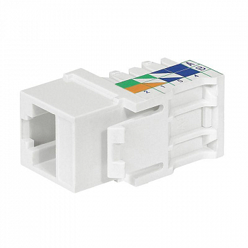 Разъем модульный Коннектор Quteo RJ45 Keystone CAT.5E UTP Leg 632703