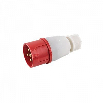 Вилка стандарта CEE кабельная Вилка переносная PPC 014 3P+PE 16А 380В IP44 Pro JazzWay 5072275