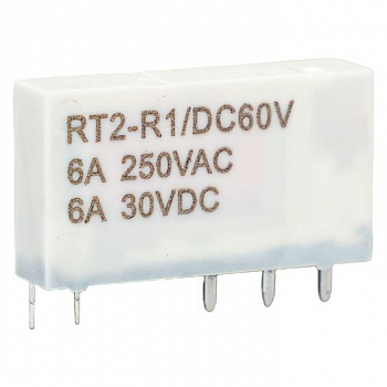 Реле коммутационное Реле промежуточное РП slim 23/1 6А 60В DC EKF rps-23-1-60DC
