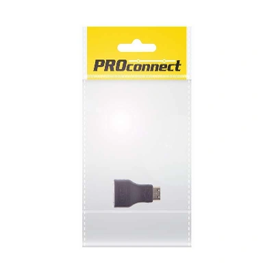 Переходник гнездо HDMI - штекер Mini HDMI gold (инд. упак.) PROCONNECT 17-6801-7