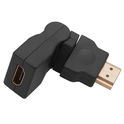 Переходник штекер HDMI - гнездо HDMI поворотный Rexant 17-6813